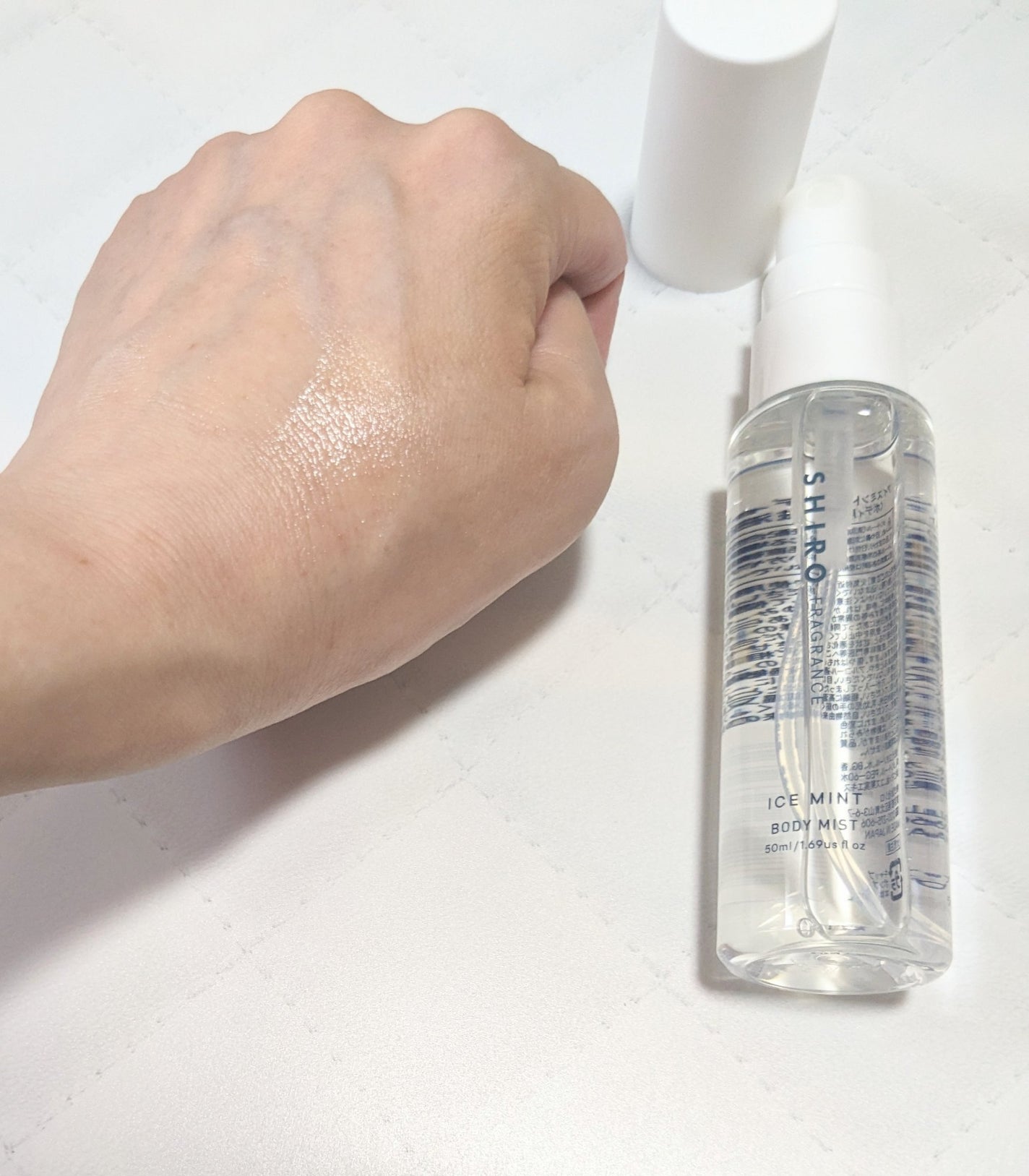 アイスミント ボディミスト/SHIRO/香水(その他)を使ったクチコミ(2枚目)
