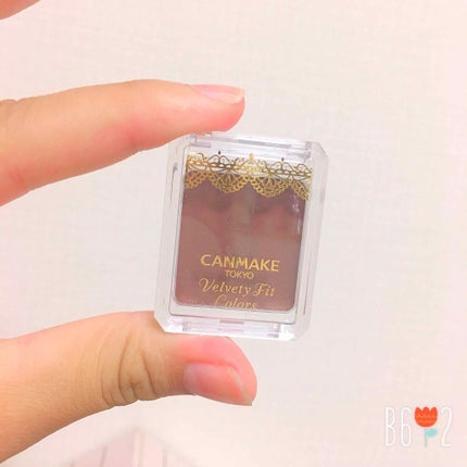 ベルベッティフィットカラーズ/キャンメイク/ジェル・クリームアイシャドウを使ったクチコミ(1枚目)
