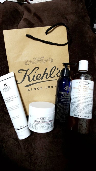 キールズ ミッドナイトボタニカル クレンジングオイル/Kiehl's/オイルクレンジングを使ったクチコミ（1枚目）