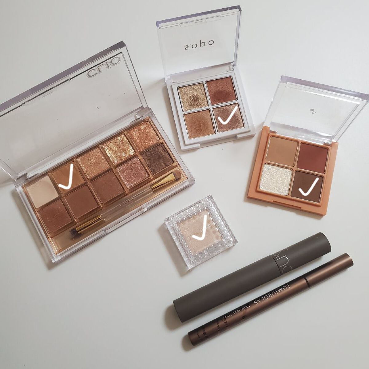 シングルカラーアイシャドウ/CEZANNE/単色アイシャドウを使ったクチコミ(2枚目)