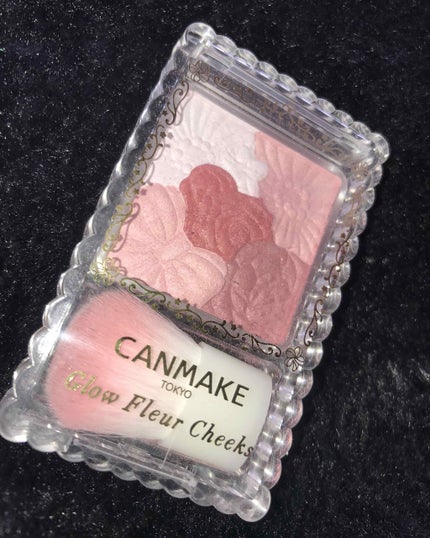 グロウフルールチークス/キャンメイク/パウダーチークを使ったクチコミ(1枚目)