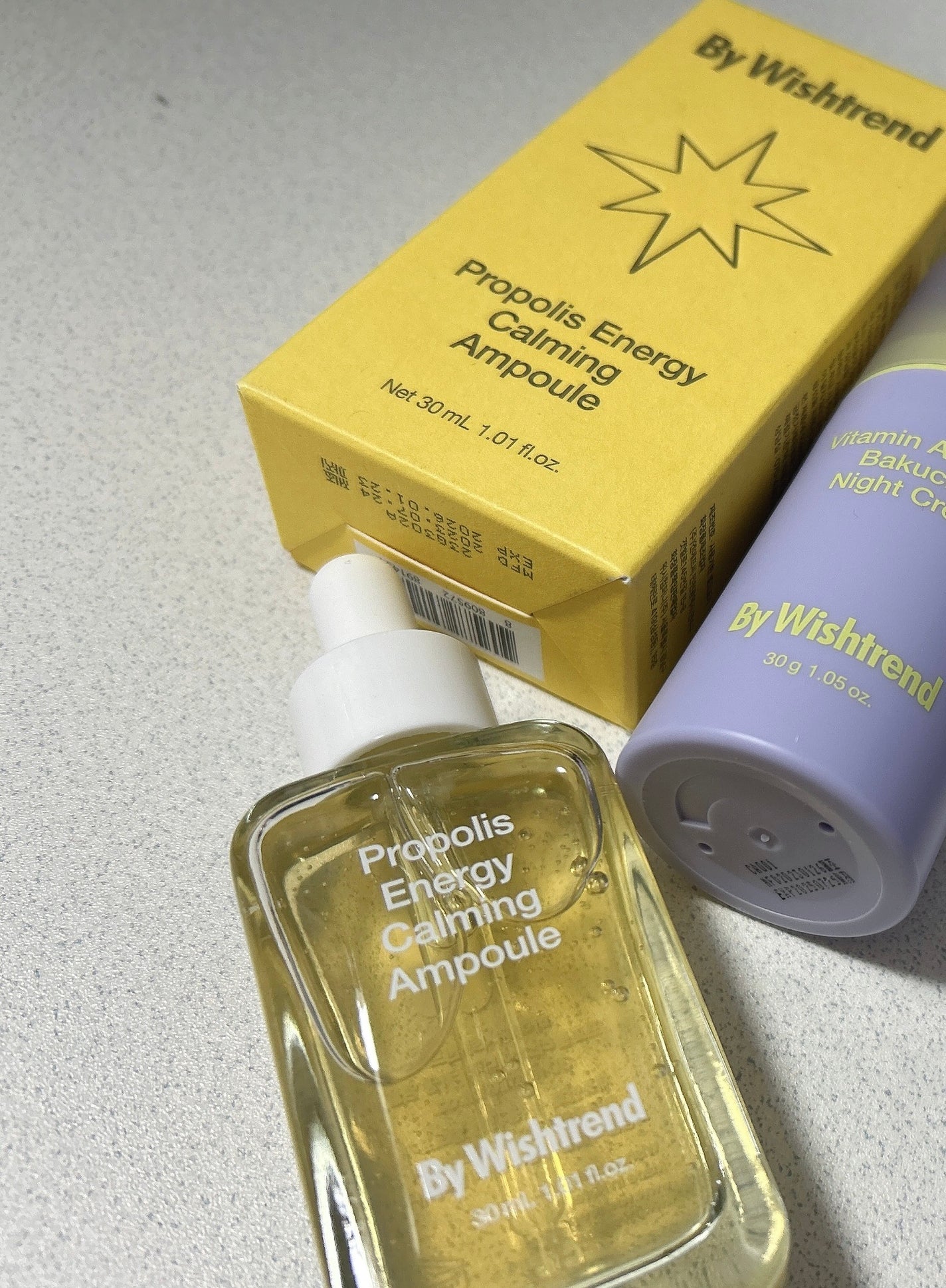 プロポリスエナジーカーミングアンプル/By Wishtrend/美容液を使ったクチコミ(6枚目)