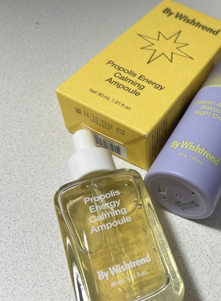 プロポリスエナジーカーミングアンプル/By Wishtrend/美容液を使ったクチコミ(6枚目)