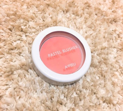 アピュー パステルブラッシャー/A’pieu/パウダーチークを使ったクチコミ(1枚目)