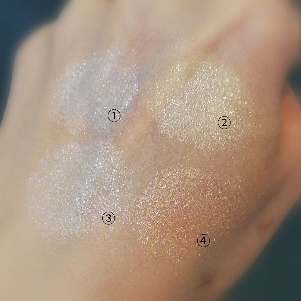 AC ダイヤモンドアイカラー/AC MAKEUP/アイシャドウパレットを使ったクチコミ（3枚目）