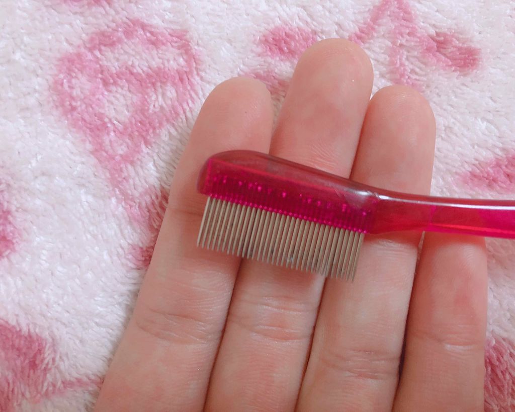 マスカラコーム メタルN（ナチュラル）/チャスティ/その他化粧小物を使ったクチコミ（3枚目）