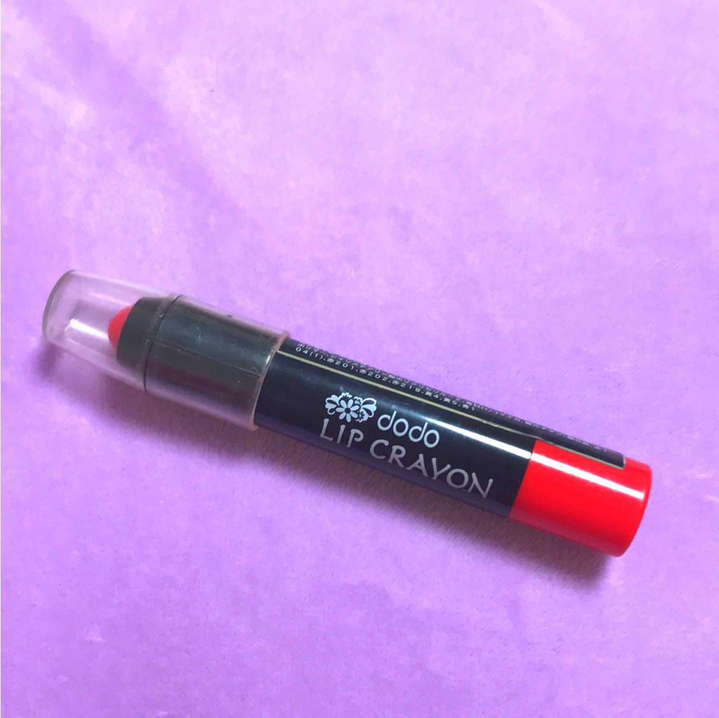 リップクレヨン LC30 レッド/ドド/口紅を使ったクチコミ（1枚目）