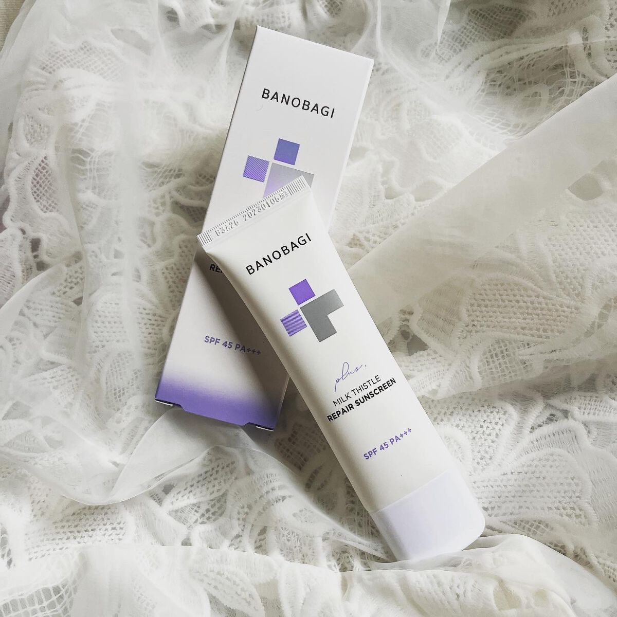 ミルクシスルリペアシカサンスクリーンプラス/BANOBAGI/日焼け止めミルクを使ったクチコミ（1枚目）
