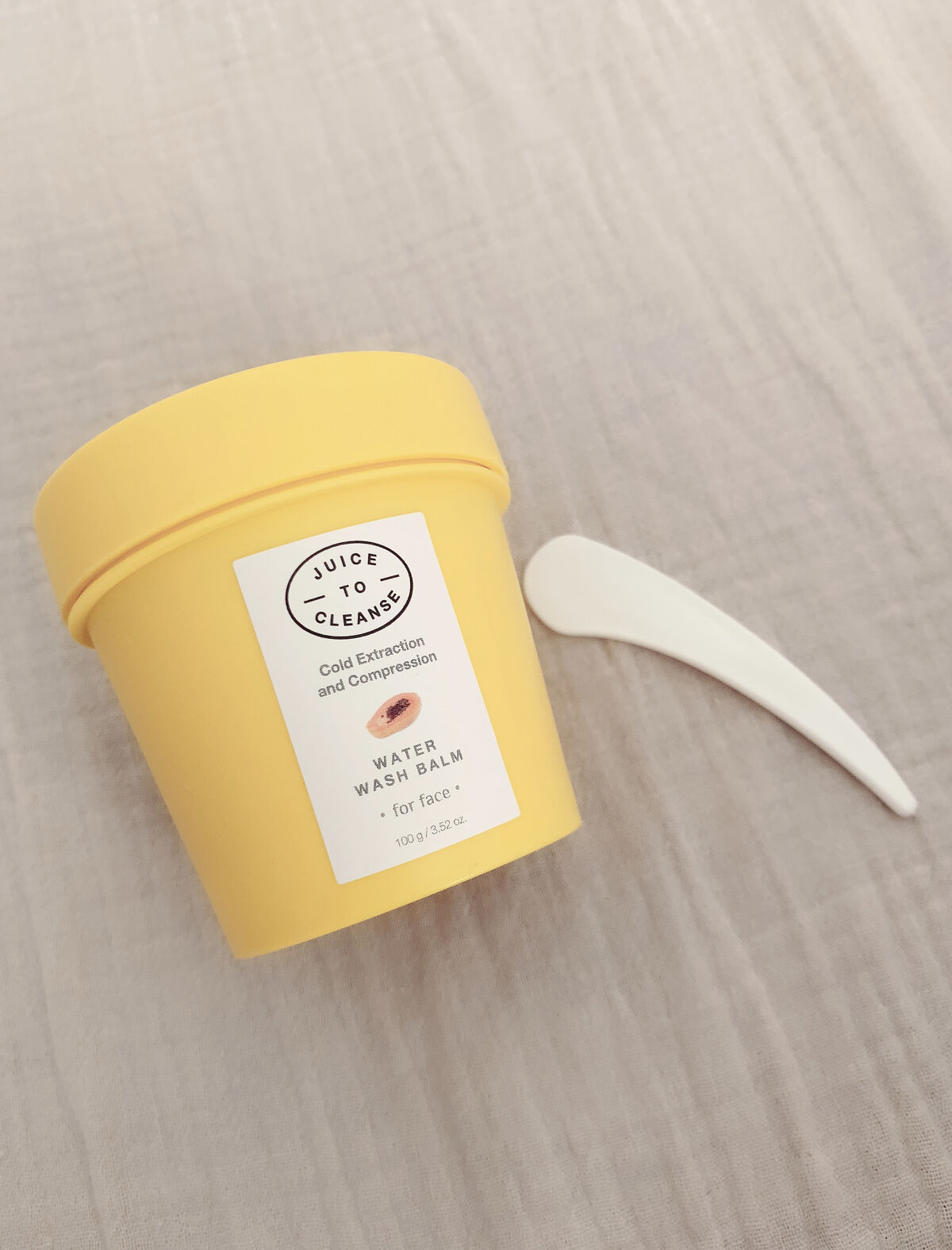 ウォーターウォッシュバーム/JUICE TO CLEANSE/スクラブ・ゴマージュを使ったクチコミ（2枚目）