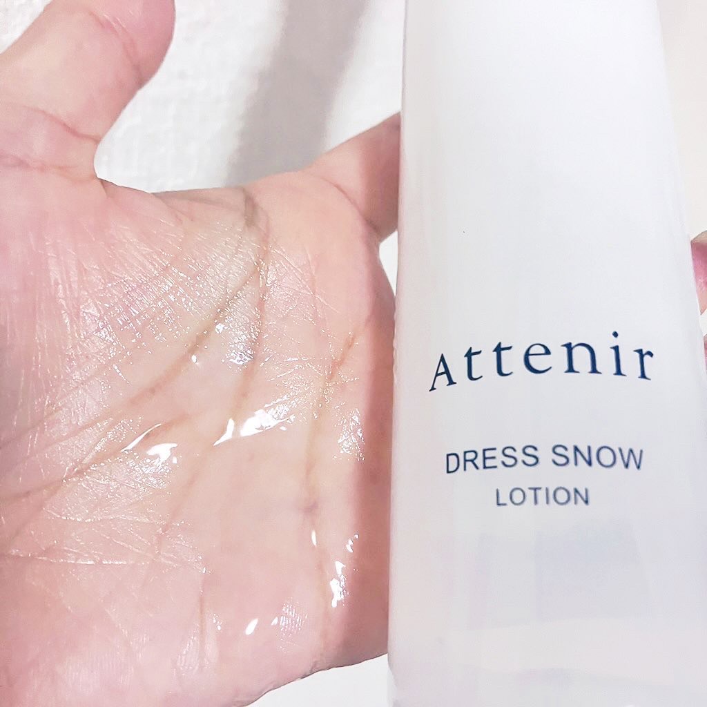 ドレススノー ローション【医薬部外品】 /アテニア/化粧水を使ったクチコミ（3枚目）