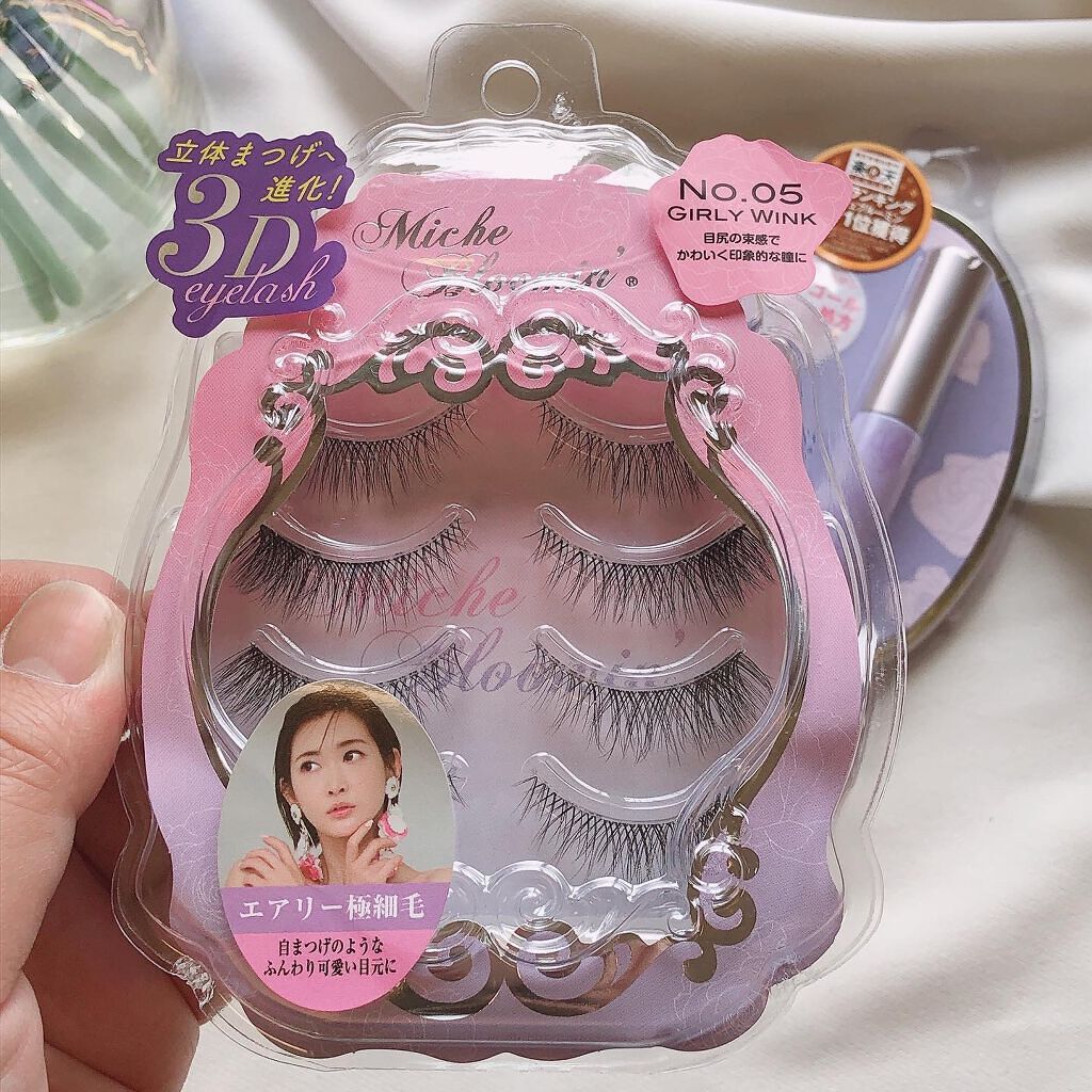 ミッシュブルーミン 3Dアイラッシュライン/ミッシュブルーミン/つけまつげを使ったクチコミ(2枚目)