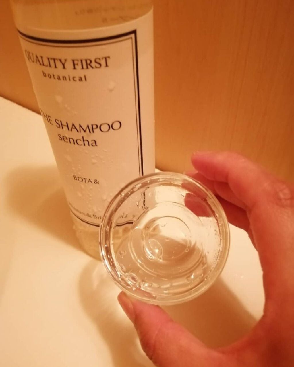ボタアンド ザ シャンプー <sencha>/クオリティファースト/市販シャンプーを使ったクチコミ(2枚目)