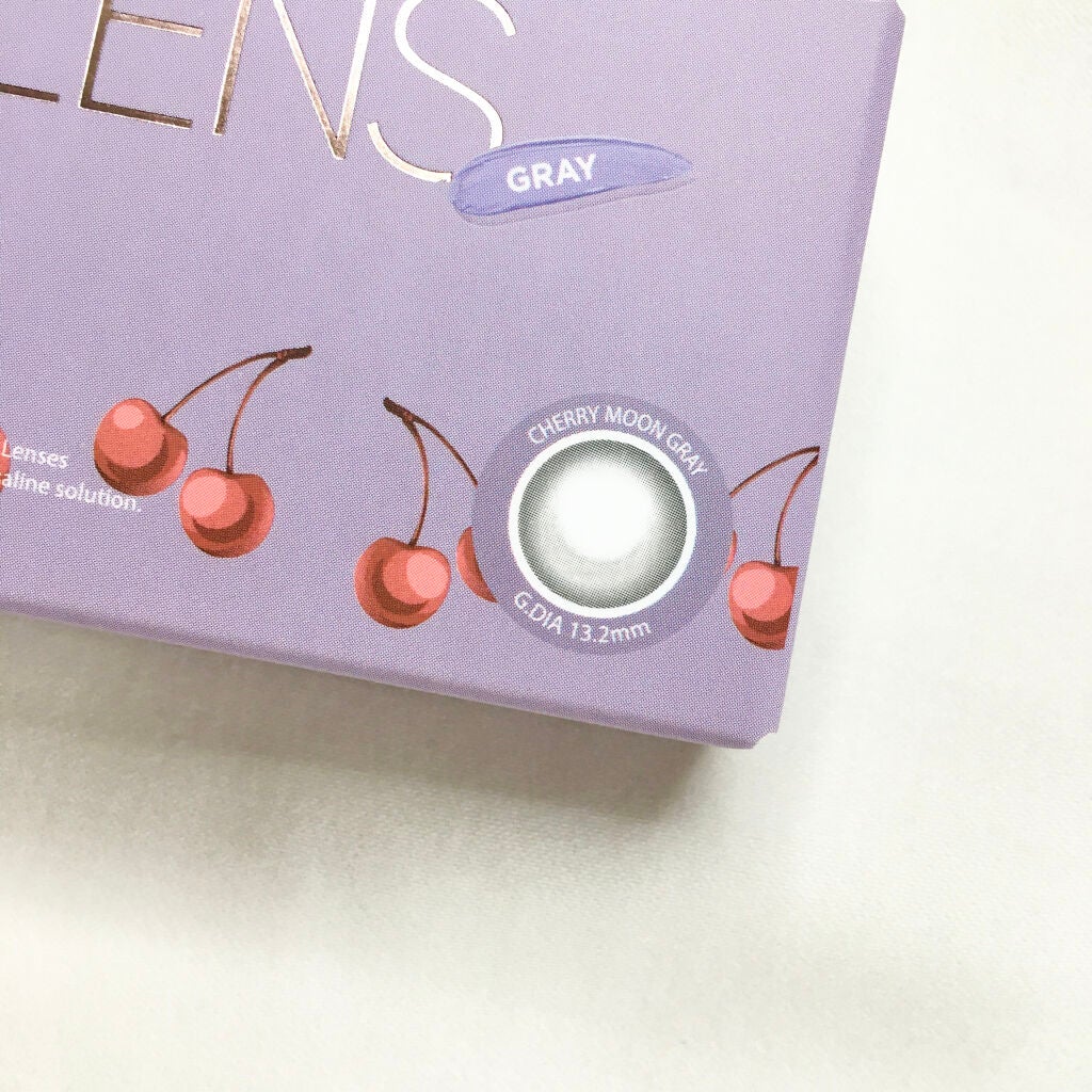 Cherry moon 1Month/OLENS/カラーコンタクトレンズを使ったクチコミ(3枚目)