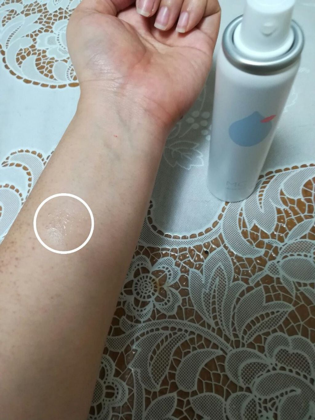 うるおいミスト/MAKE COVER/ミスト状化粧水を使ったクチコミ(2枚目)