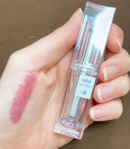 38°C / 99°F Lipstick <TOKYO> -4 PLUM/UZU BY FLOWFUSHI/口紅を使ったクチコミ(2枚目)