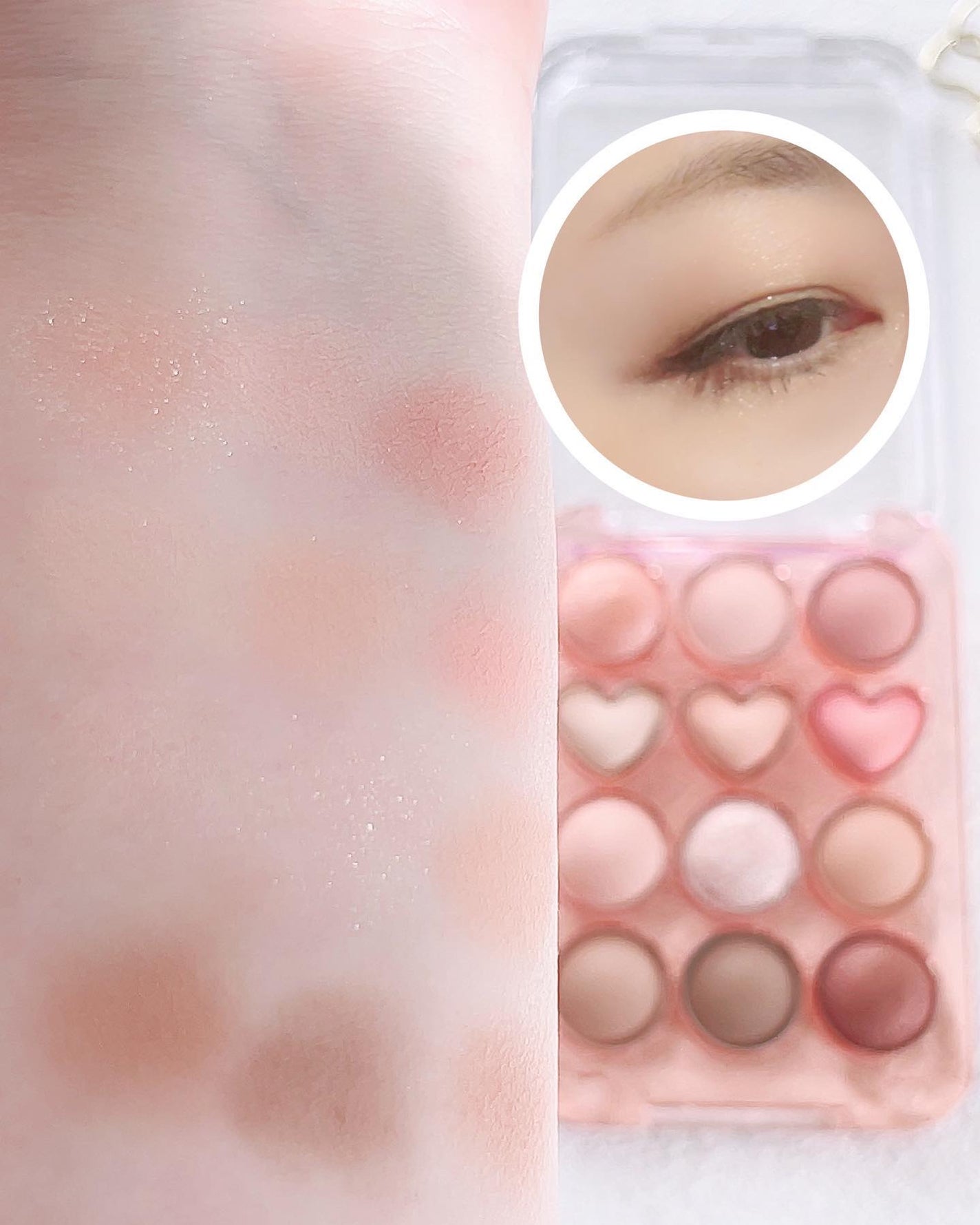 目元チュートリアルアイパレット/Colorgram/アイシャドウパレットを使ったクチコミ(5枚目)