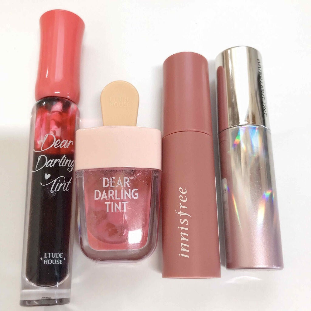 ディアダーリン ウォータージェルティント/ETUDE/リップティントを使ったクチコミ(2枚目)