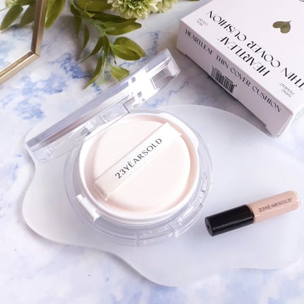 ハートリーフシーンカバークッション/23years old/クッションファンデーションを使ったクチコミ(1枚目)