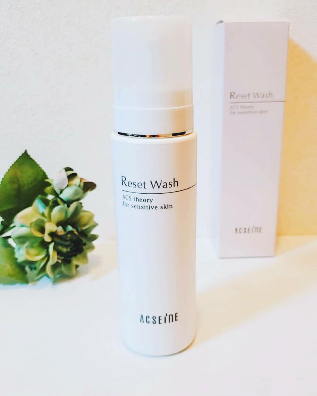 リセット ウォッシュ/ACSEINE/泡洗顔を使ったクチコミ（1枚目）