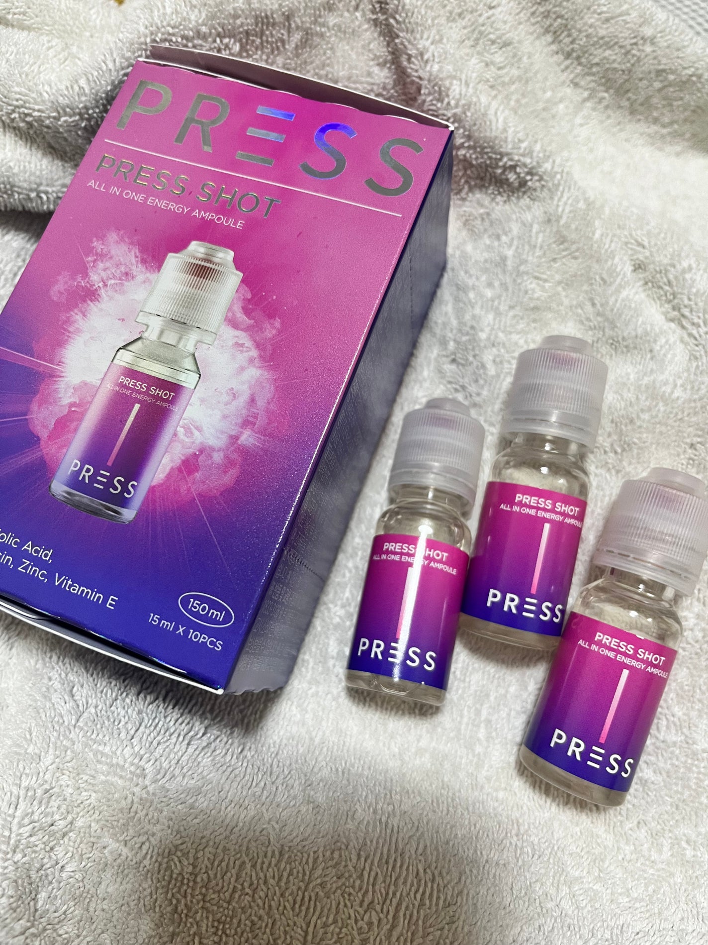 PRESS SHOT/PRESS SHOT/美容サプリメントを使ったクチコミ(1枚目)