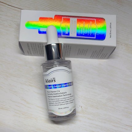 フレッシュリージュースドビタミンドロップ(35ml)/Klairs/美容液を使ったクチコミ(1枚目)