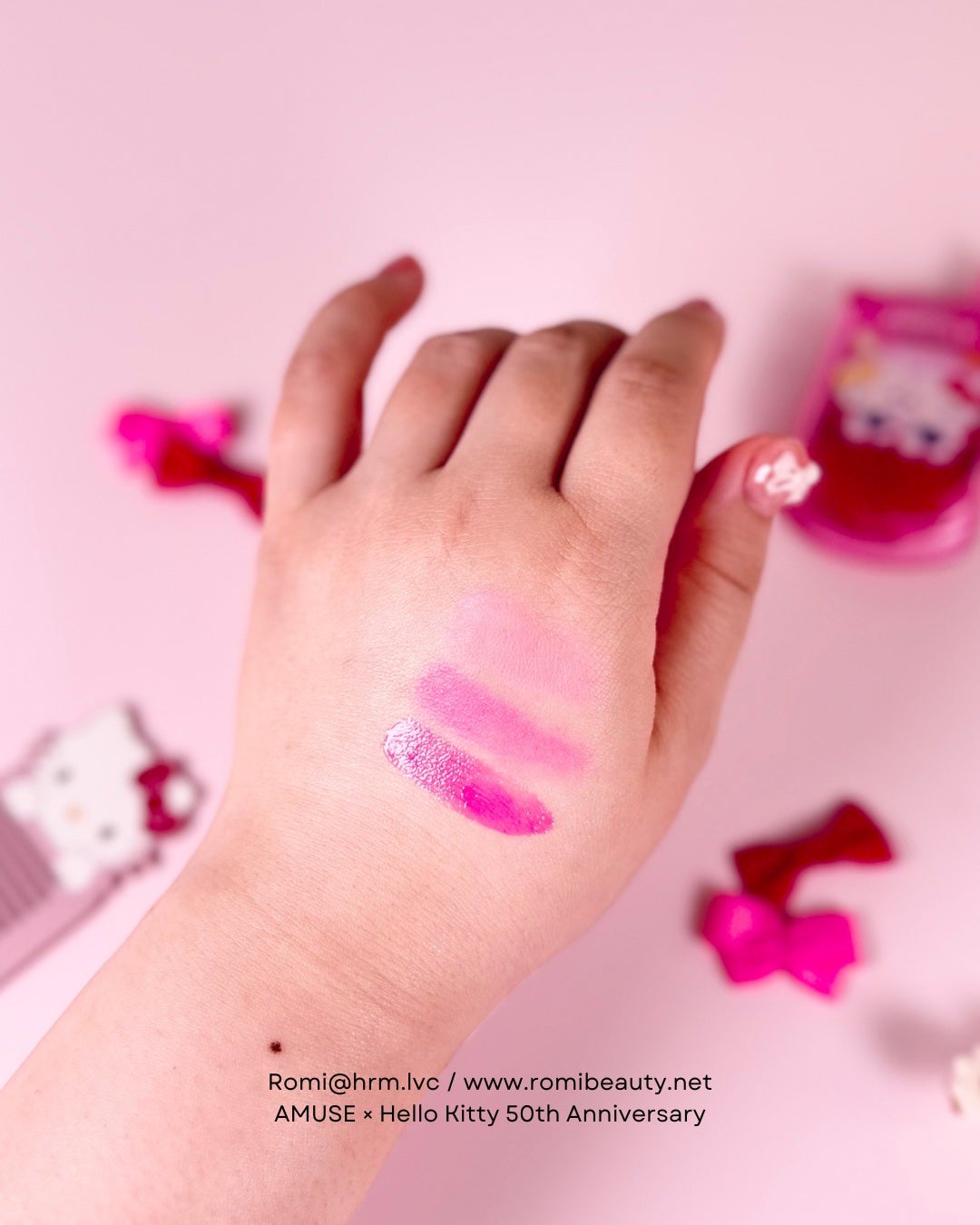 リップ&チークセルフォン/AMUSE/口紅を使ったクチコミ(5枚目)