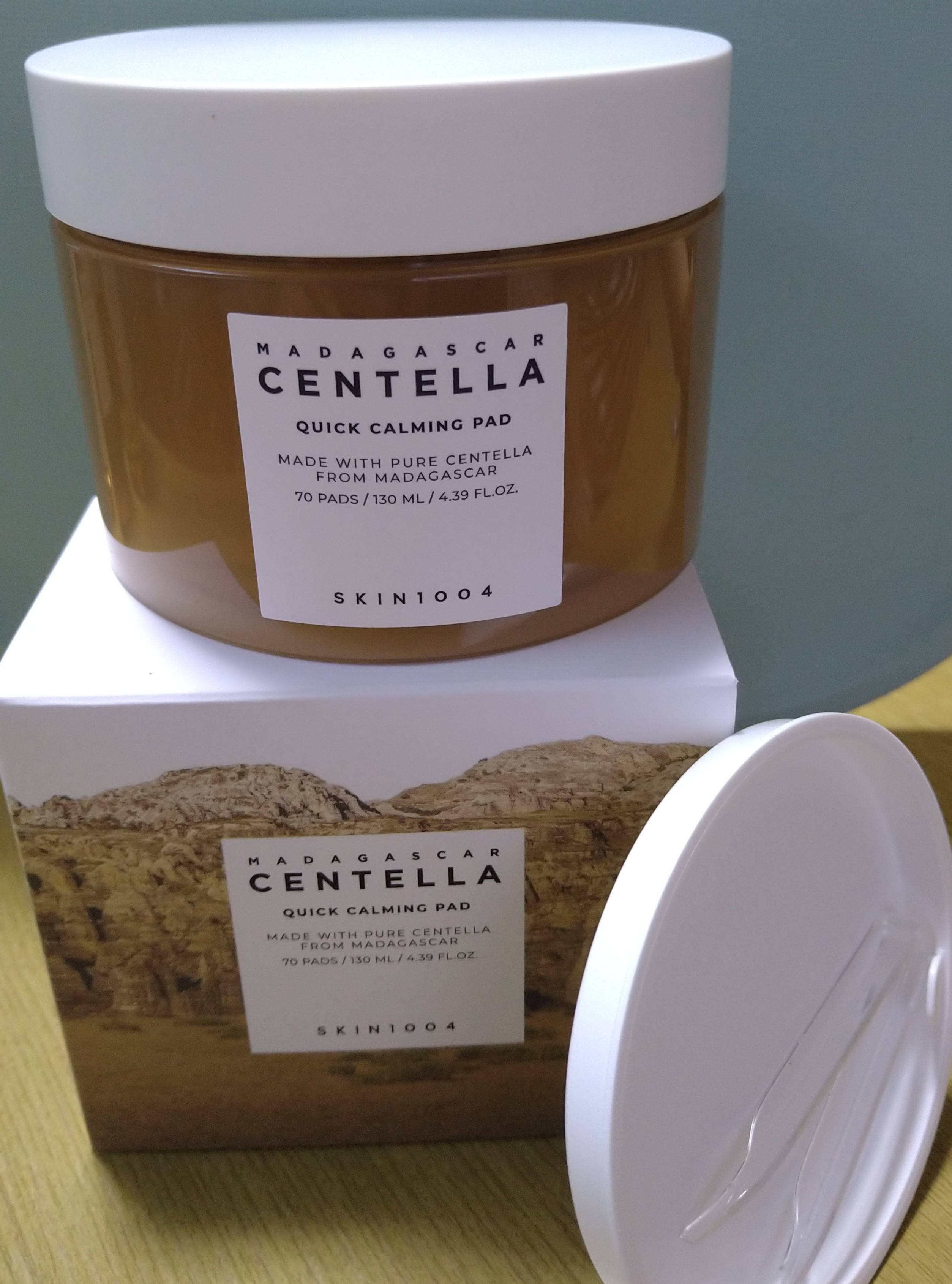 センテラ クイックカーミングパッド/SKIN1004/トナーパッドを使ったクチコミ（3枚目）