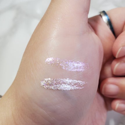 リキッド グリッター シャドウ/rom&nd/グリッターを使ったクチコミ(2枚目)