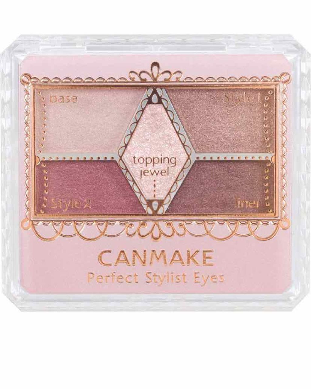 【旧品】パーフェクトスタイリストアイズ/キャンメイク/アイシャドウパレットを使ったクチコミ(1枚目)