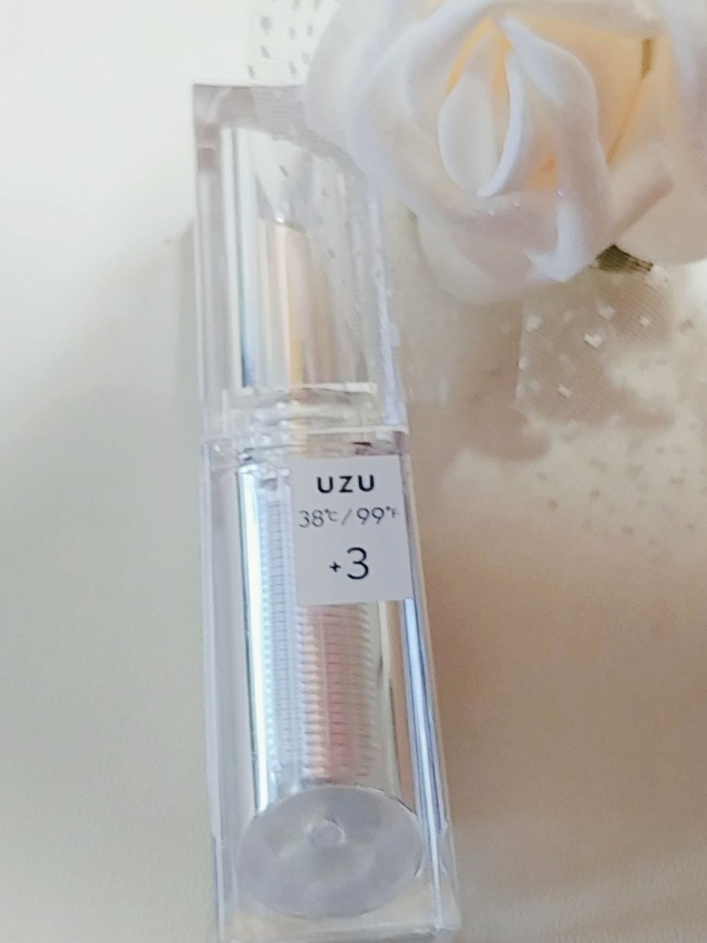 38°C / 99°F Lipstick <TOKYO>/UZU BY FLOWFUSHI/口紅を使ったクチコミ(2枚目)