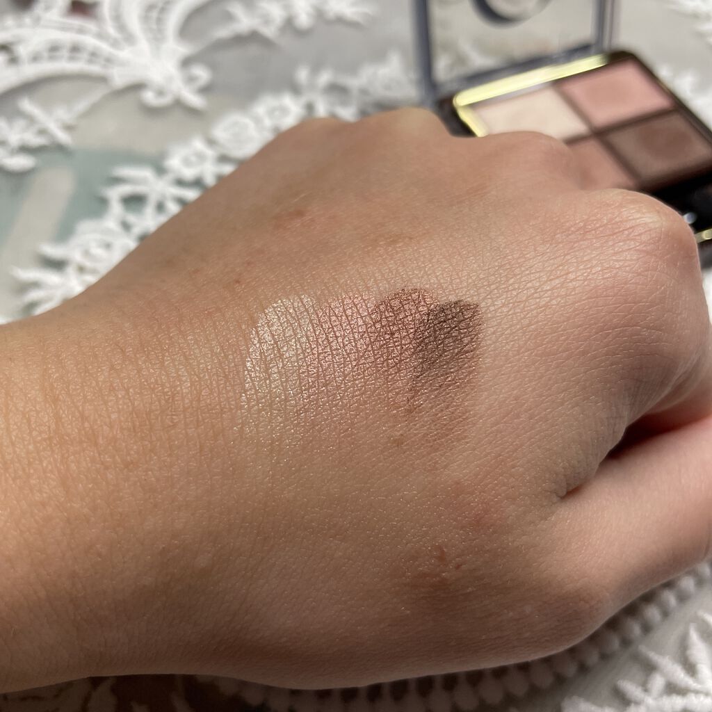 スキニーリッチシャドウ/excel/アイシャドウパレットを使ったクチコミ（3枚目）