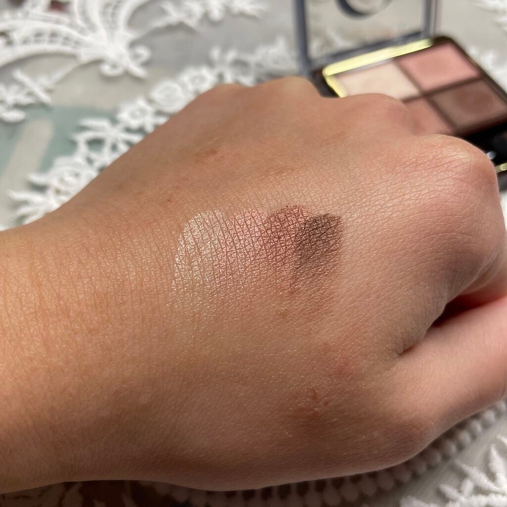 スキニーリッチシャドウ/excel/アイシャドウパレットを使ったクチコミ(3枚目)