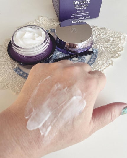 リポソーム アドバンスト リペアクリーム/DECORTÉ/フェイスクリームを使ったクチコミ(4枚目)
