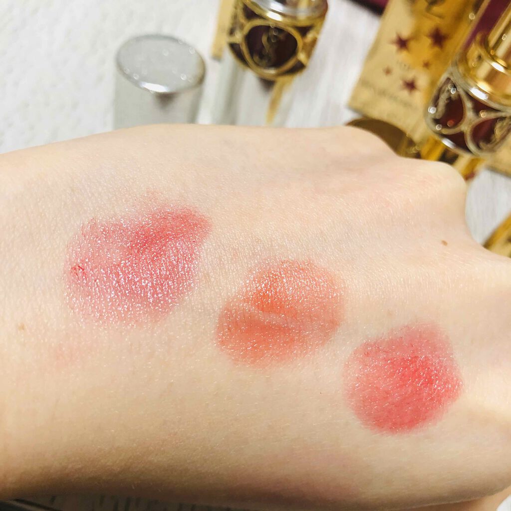 ルージュ ヴォリュプテ シャイン/YVES SAINT LAURENT BEAUTE/口紅を使ったクチコミ（2枚目）