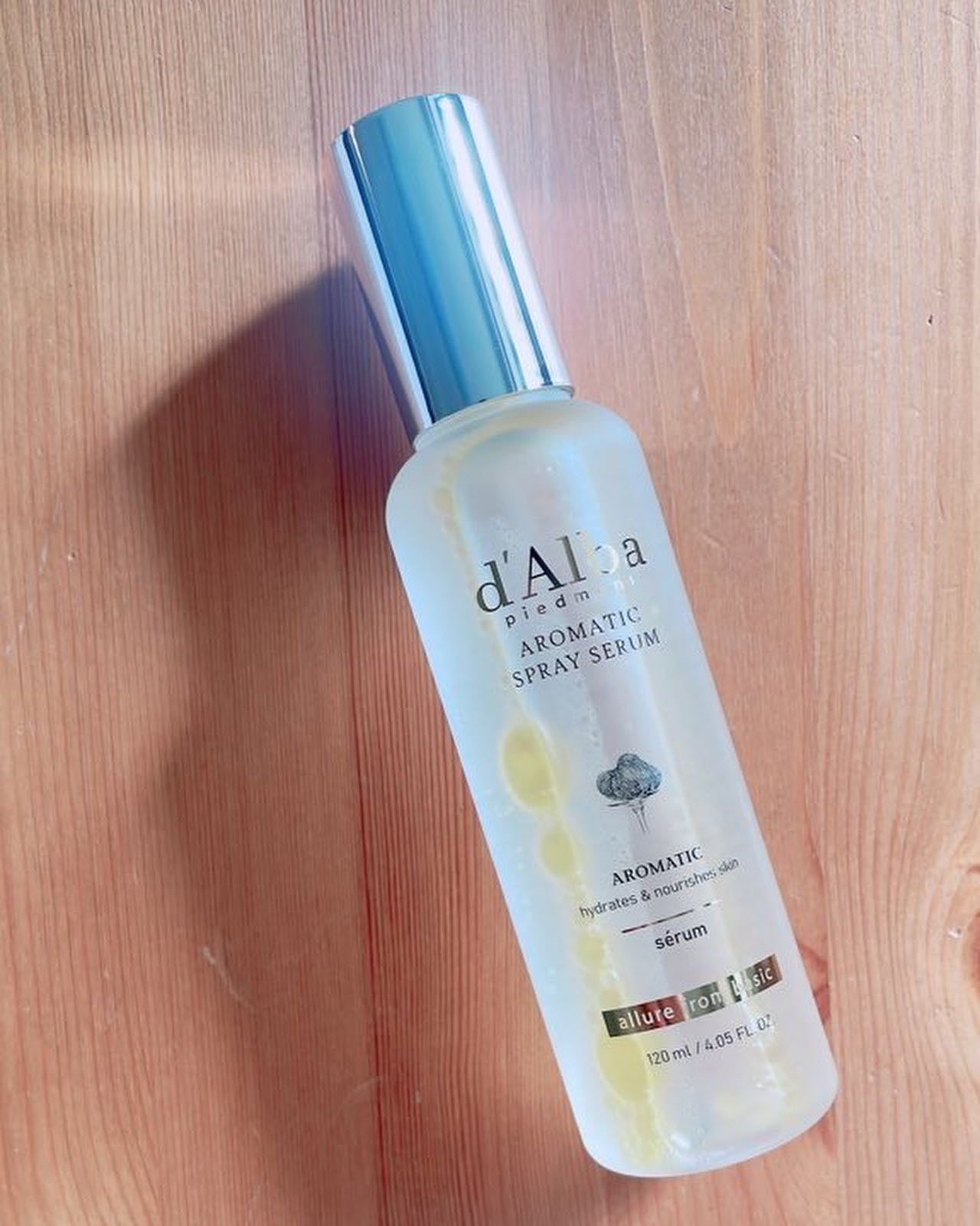 ホワイトトリュフファーストアロマティックスプレーセラム/ダルバ/ミスト状化粧水を使ったクチコミ(1枚目)