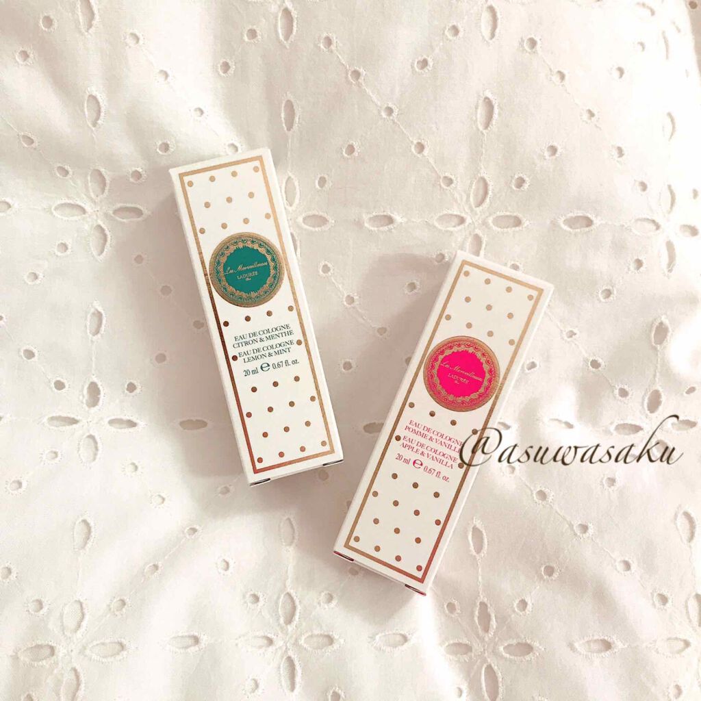 オー・グルマンド オー デ コロン/レ・メルヴェイユーズ ラデュレ/香水(レディース)を使ったクチコミ(2枚目)