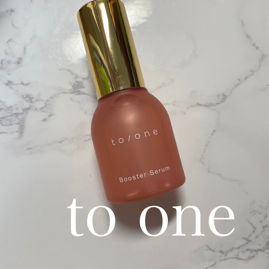 トーン ブースター セラム/to/one/ブースター・導入液を使ったクチコミ(1枚目)
