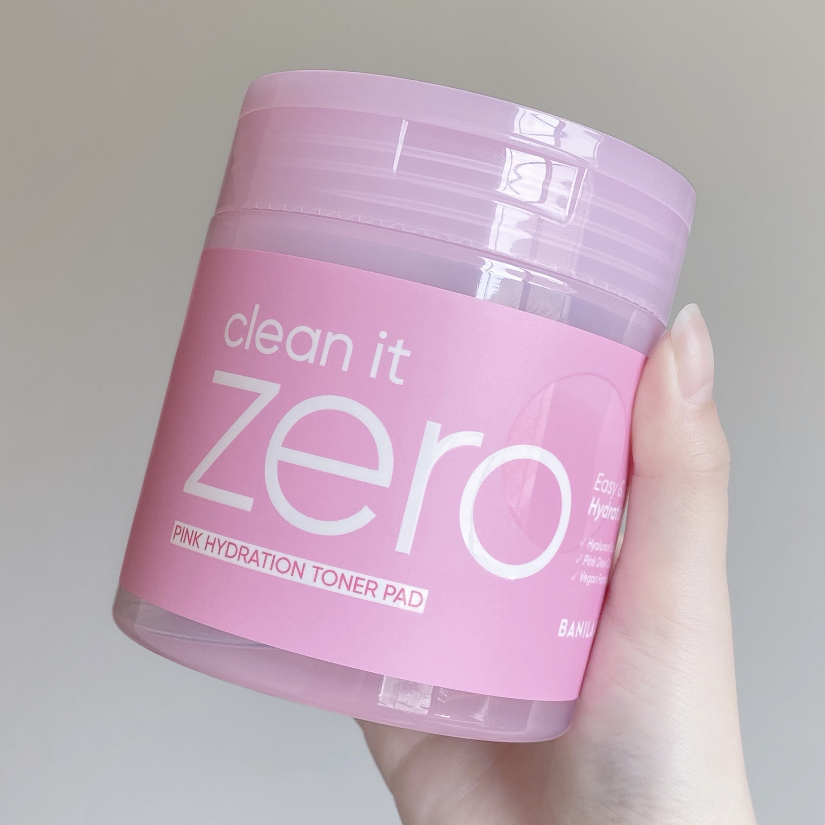 クリーンイットゼロ ピンクモイスチャートナーパッド/BANILA CO/トナーパッドを使ったクチコミ（2枚目）