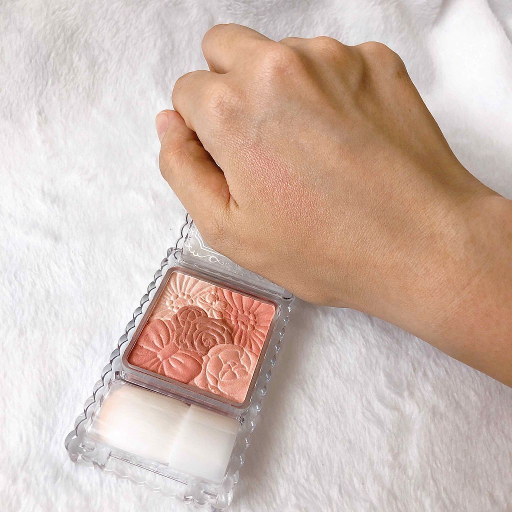 グロウフルールチークス/キャンメイク/パウダーチークを使ったクチコミ（1枚目）