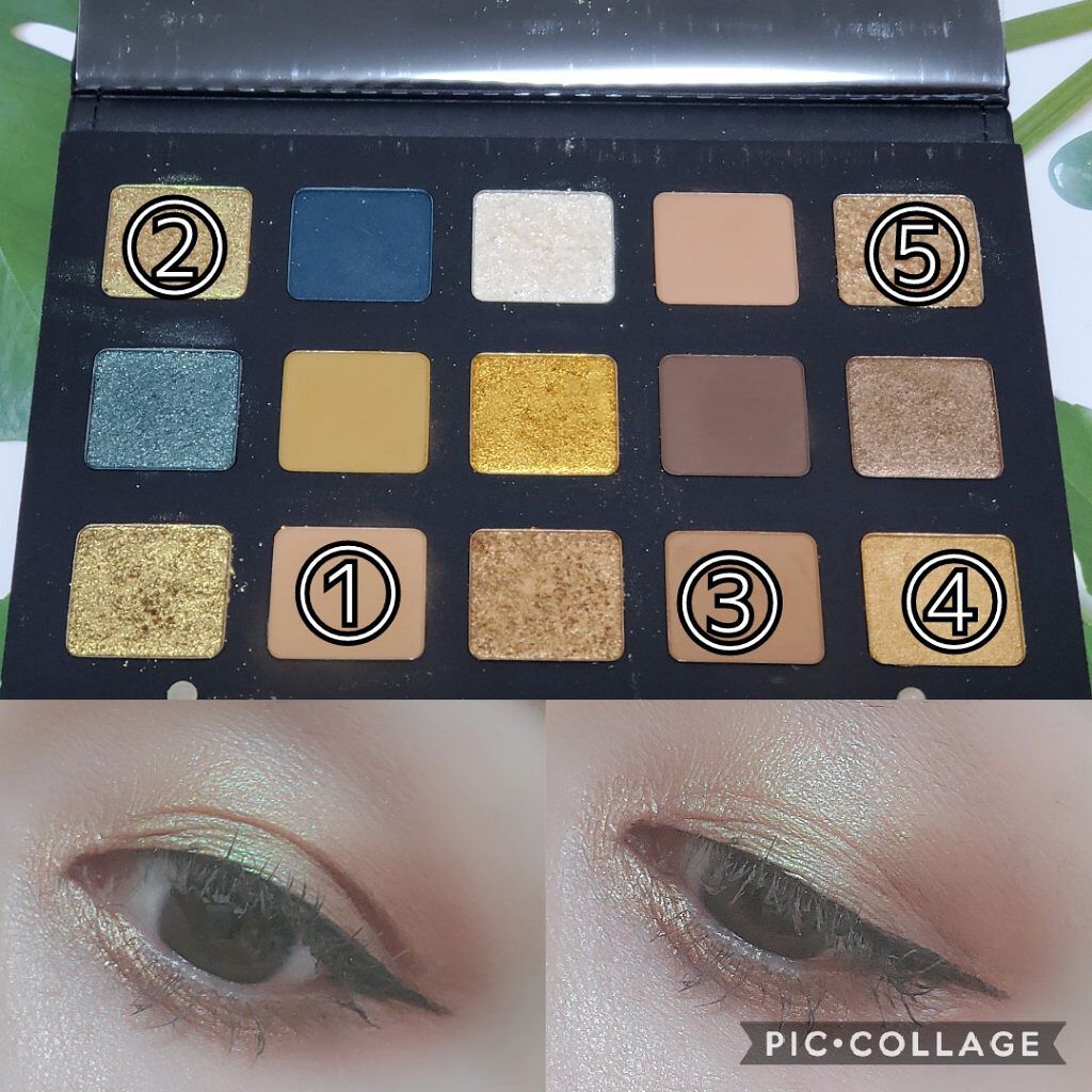  ナターシャ デノナ ゴールド パレット/Natasha Denona/アイシャドウパレットを使ったクチコミ（2枚目）