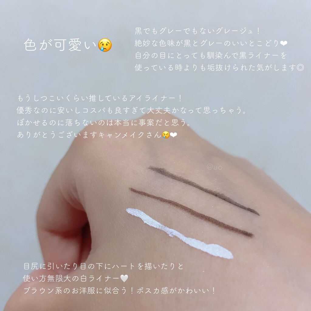 ラブ・ライナー リキッドアイライナーＲ３/ラブ・ライナー/リキッドアイライナーを使ったクチコミ（3枚目）