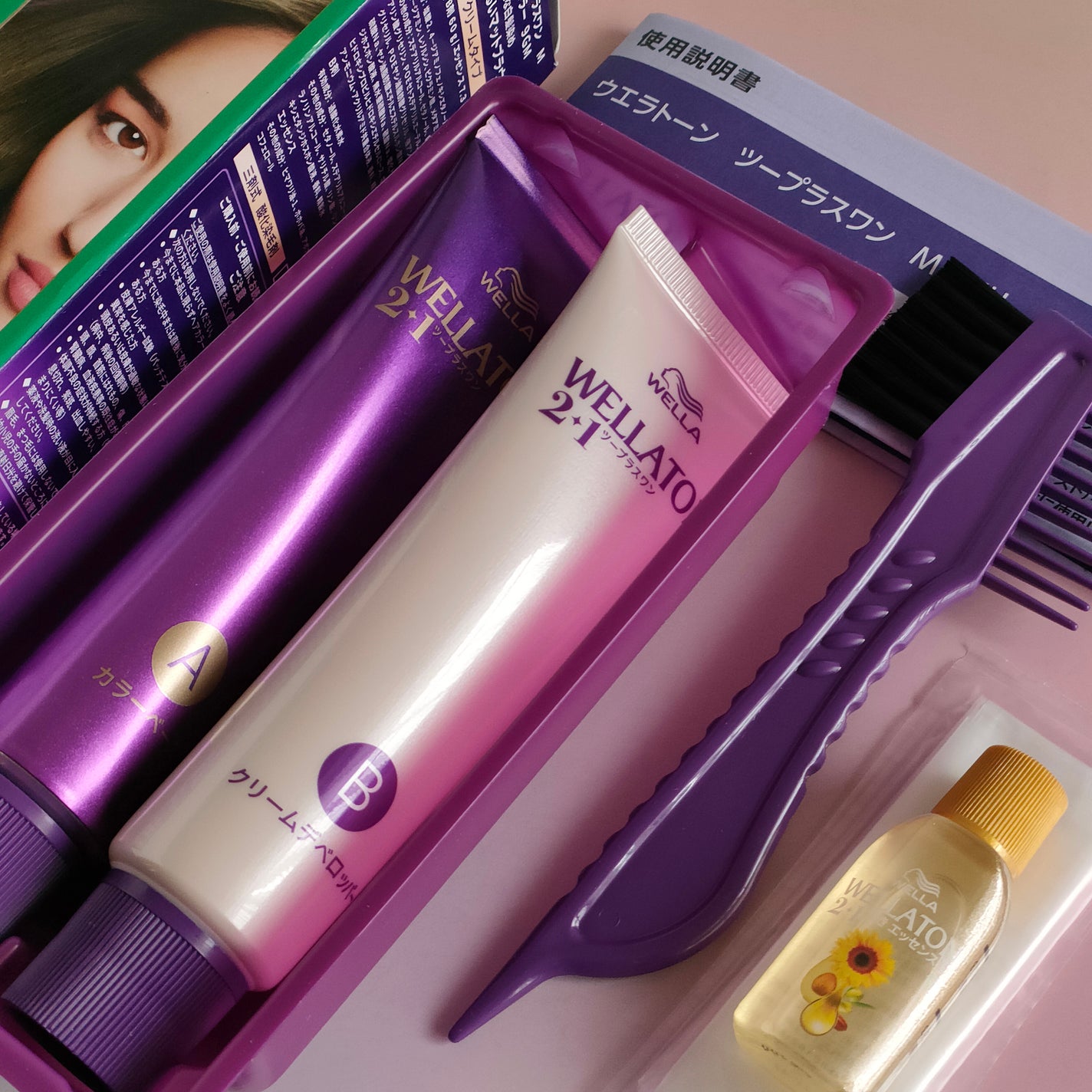 ウエラトーン ツープラスワン クリームタイプ/ウエラ/ヘアカラーを使ったクチコミ(3枚目)