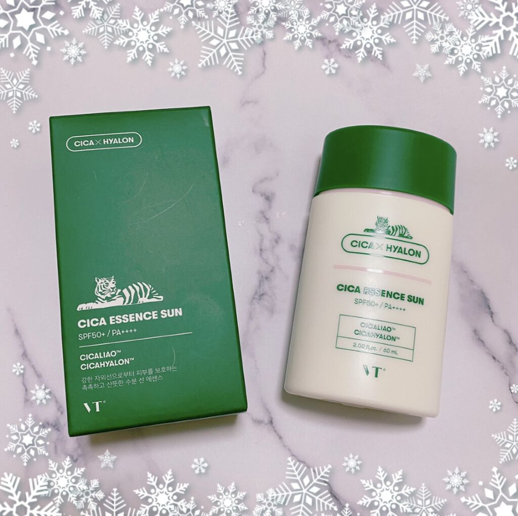 CICA エッセンスサン/VT/日焼け止めローションを使ったクチコミ（1枚目）