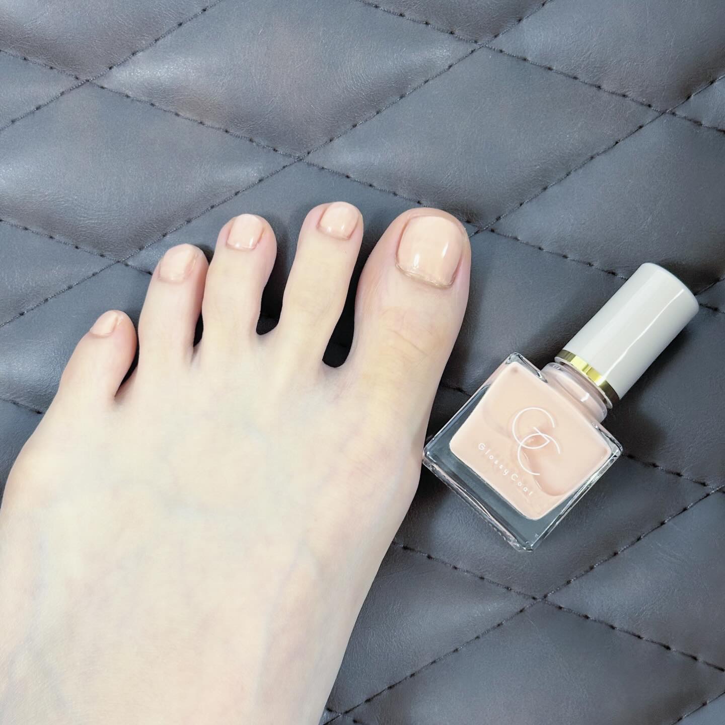 グロッシーコート/スキューズミー/オールインワンネイルを使ったクチコミ（2枚目）