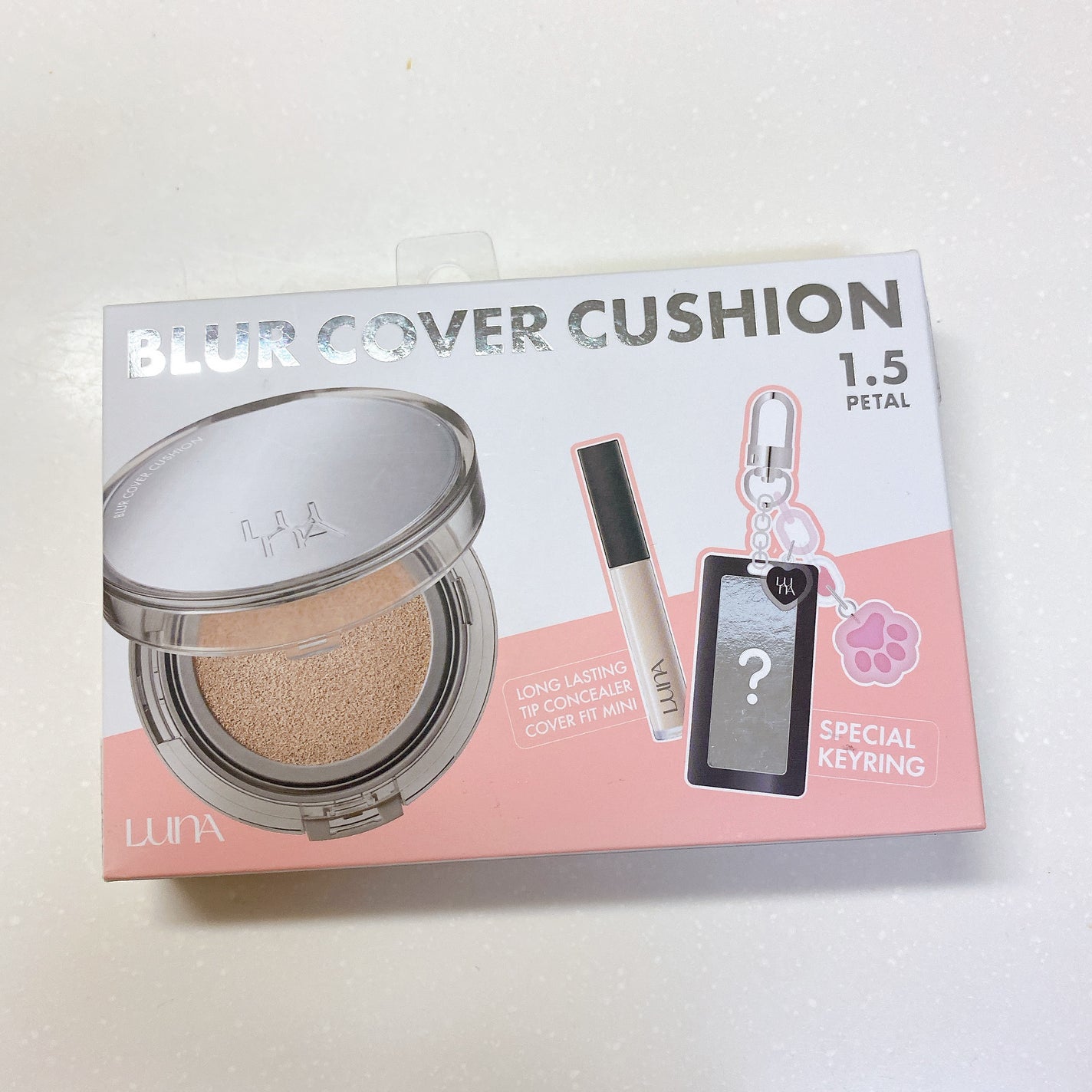 ブラーカバークッション/LUNA/クッションファンデーションを使ったクチコミ(4枚目)