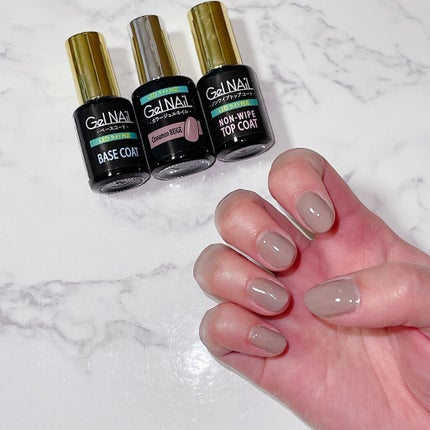 ジェルネイル(ライト対応)/セリア/ジェルネイルを使ったクチコミ(3枚目)