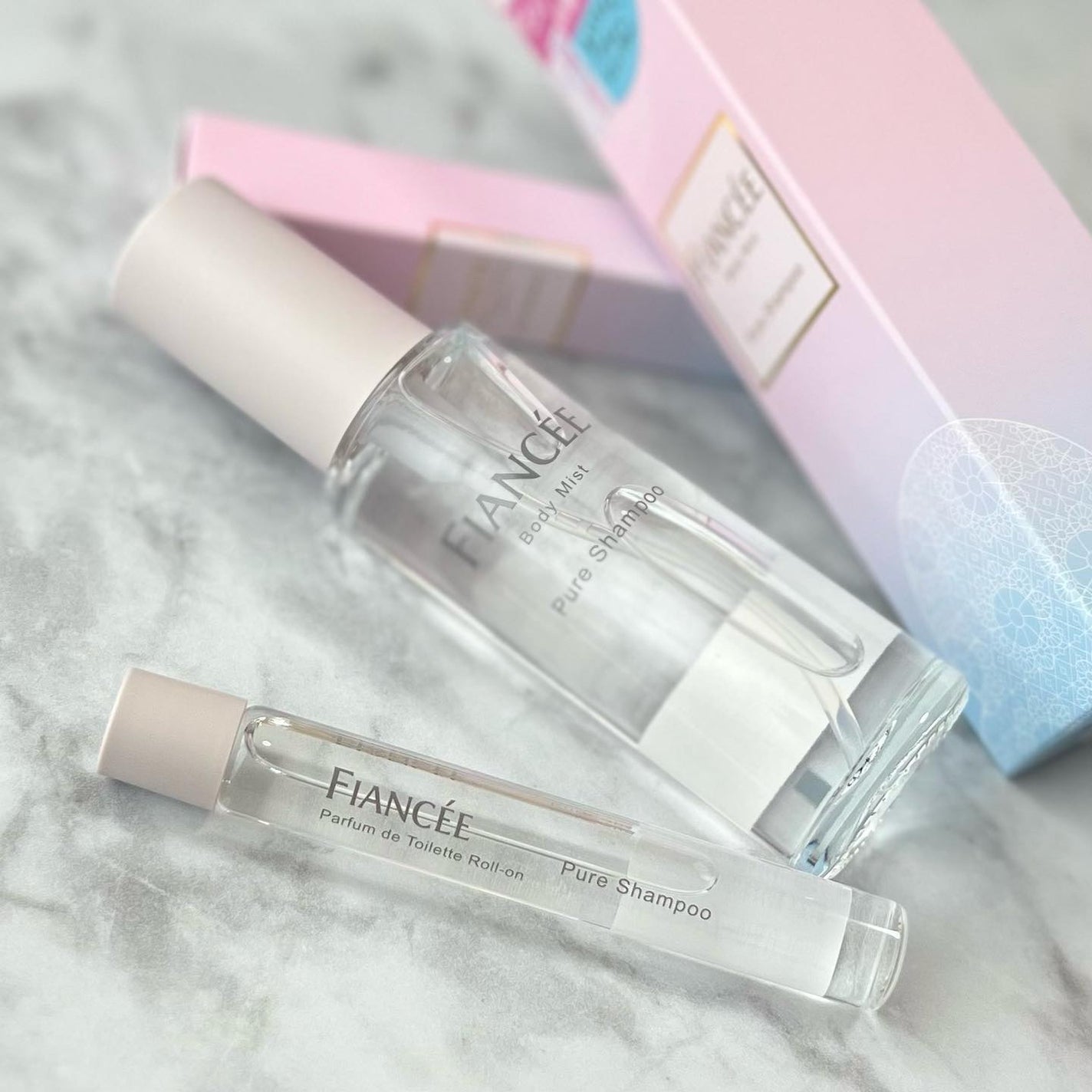 ボディミスト ピュアシャンプーの香り【パッケージリニューアル】/フィアンセ/香水(レディース)を使ったクチコミ(2枚目)