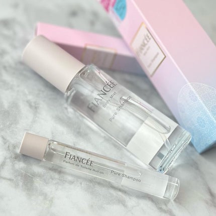 ボディミスト ピュアシャンプーの香り【パッケージリニューアル】/フィアンセ/香水(レディース)を使ったクチコミ(2枚目)