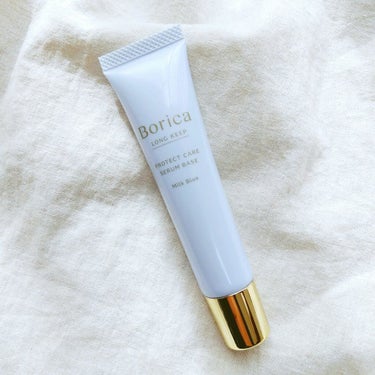 くずれ防止 美容液ケアベース ミルクブルー SPF30 PA++/Borica/化粧下地を使ったクチコミ（1枚目）