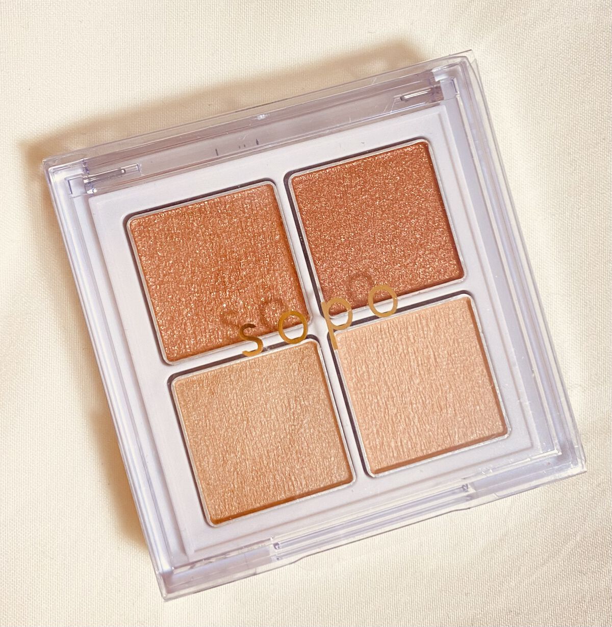 アイパレット/sopo/アイシャドウパレットを使ったクチコミ（1枚目）